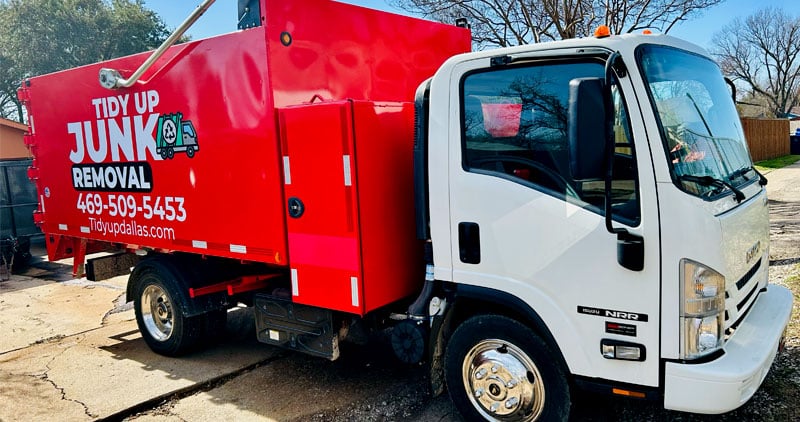 Tidy Up Junk Removal Truck